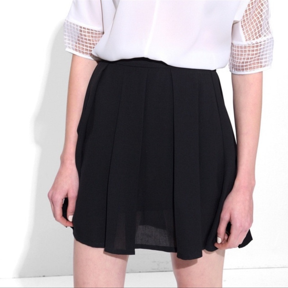 Old navy‎ mini Black Chiffon Skirt